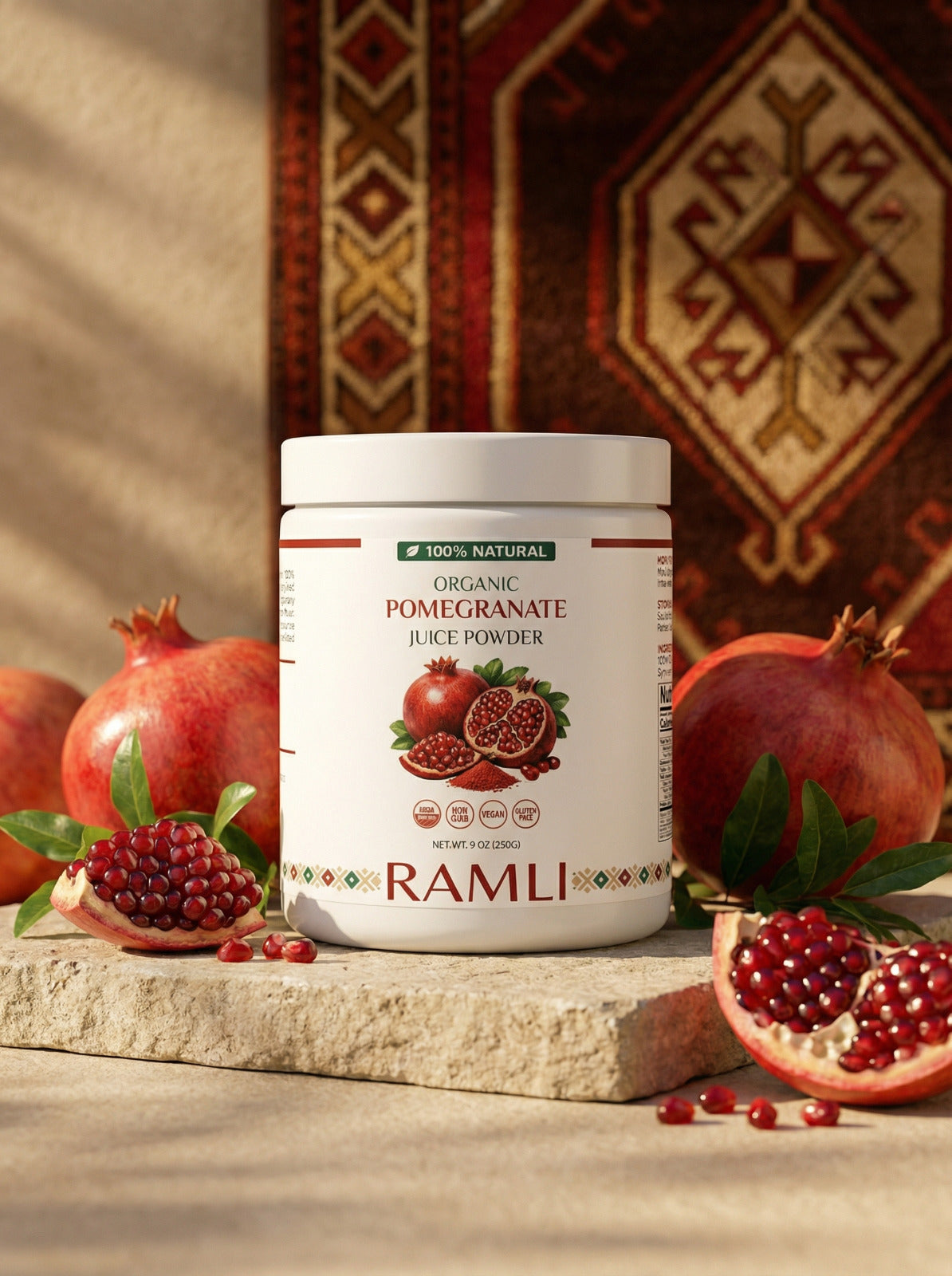 Organic Granaatappelpoeder