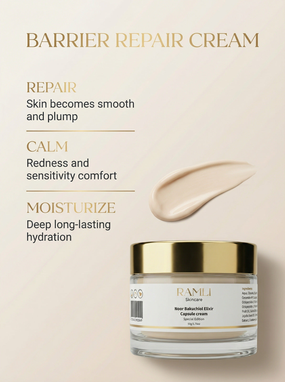 Noor Bakuchiol Elixer Cream (Special Edition)