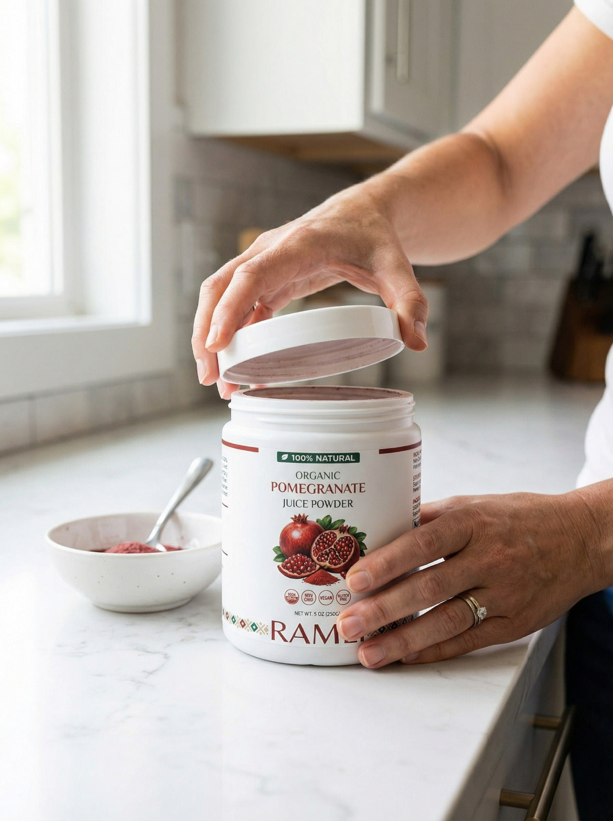 Organic Granaatappelpoeder